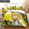 Anime Genshin Impact Lumine Duvet Cover Cartoon Girl Bedding Sets Twin Double Bed Set For Home Textiles