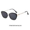 2026 Women's Trendy High-End Cat Eye Polarized Sunglasses - Slimming Effect & UV Protection