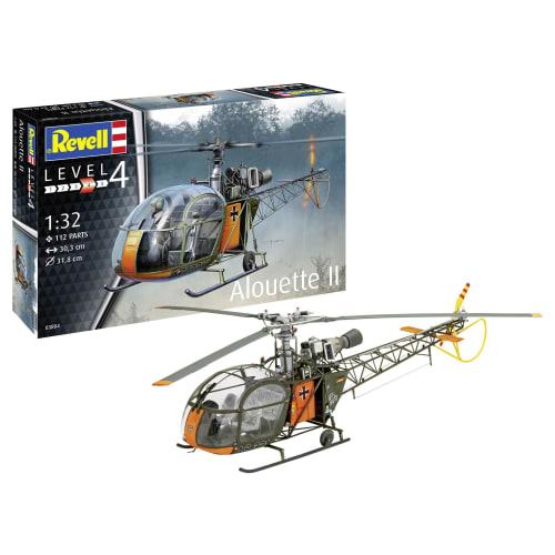 

Немецкий Revell 1/32 Немецкий Alouette II Пластиковый набор модели 03804