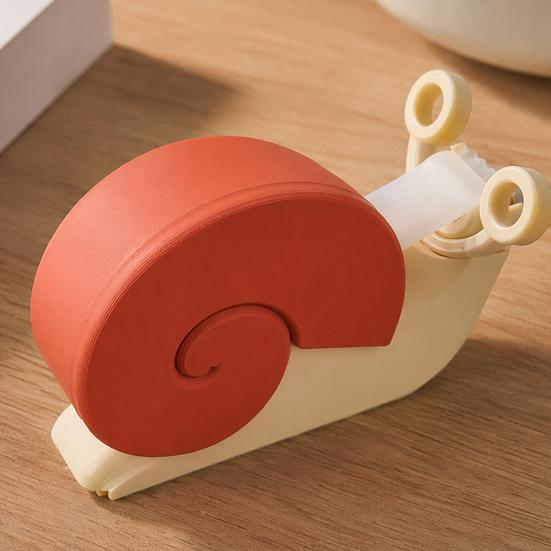 Dispensador de Cinta de Caracol Impreso en 3D, Soporte Universal para Cinta de Embalaje, Herramientas Decorativas para Cortar Cinta para Hogar, Oficina, Escuela