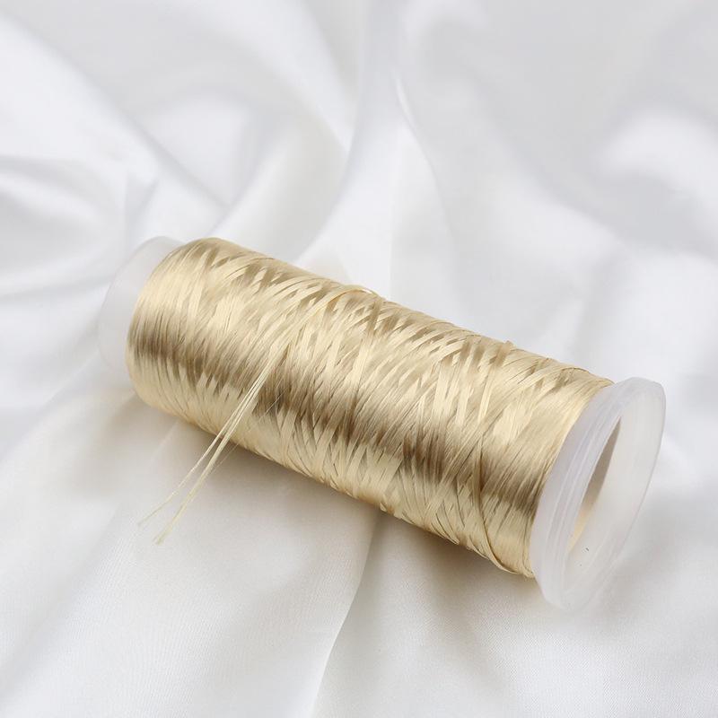 

Шпилька для волос из блестящей шерстяной нити с цветочной линией и кисточкой — ювелирный аксессуар ручной работы в старинном стиле