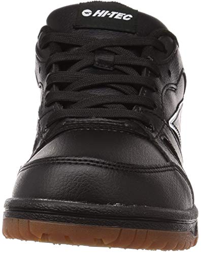 Hi-Tec Aonakkot WP Waterproof Winter Shoes for Outdoor Casual Wear, Black/Gum, Size 25.5 cm, 3E