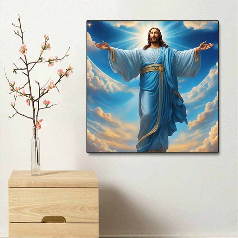 New Arrival 5D DIY Full Circle Diamond Painting "Religious" Embroidery Cross Stitch Home Decor Gift