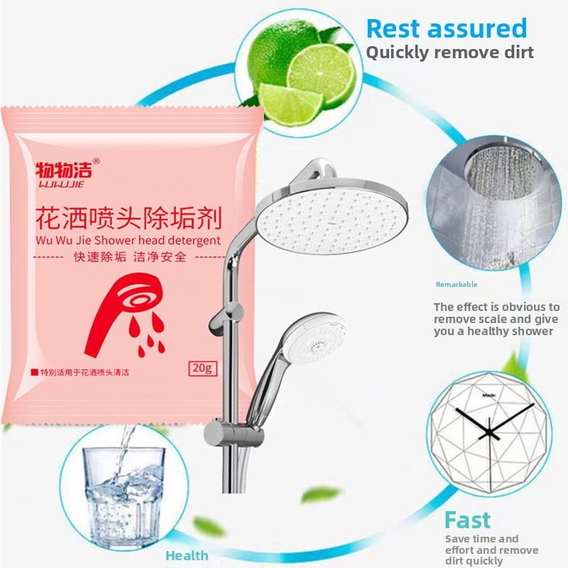 Showerhead Descaling and Unclogging Showerhead Descaling Cleaner