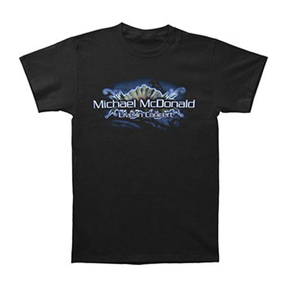 Men s Michael Mcdonald 2007 Summer Tour T-shirt Large Black S