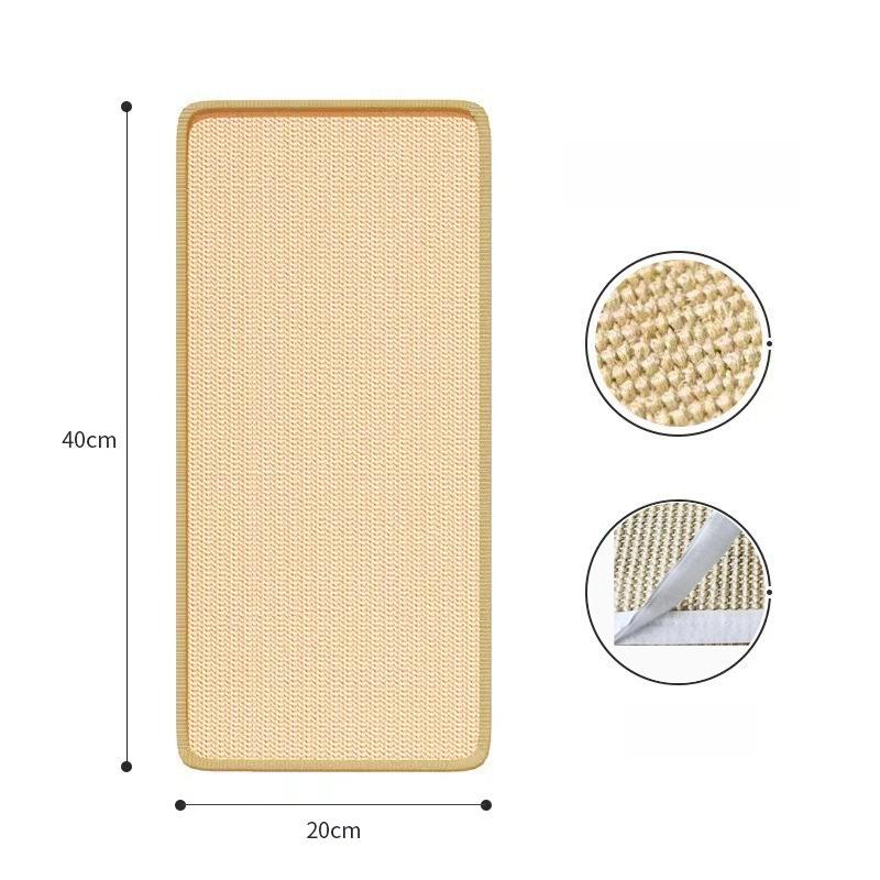 

Cat Scratching Board Sisal Noflake Protection Corner Sofa Corner Scratch Resistant Pet Supplies for Exercise And Rest Scratching