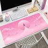 Pink Clouds Mouse Pad Gamer Mousepads Big Gaming Mousepad Kawaii XXL Mouse Mat Large Keyboard Mat xcm Desk Pad For Computer