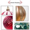PCS Christmas Tree Pendant Gift Decoration Pendant Colored Balls Decorate Christmas Balls Show Ball