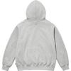 Supreme B.B.. Felpa con cappuccio e zip Simon Grigio Melange