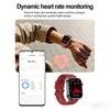 SACOSDING AI Health SmartWatch for Men Women with Flashlight 2.5D UI Voice Bluetooth Call Smart Watch Fitness Tracker