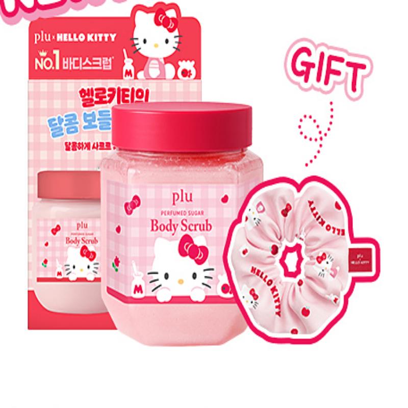 

plu Hello Kitty Perfume SUGAR Body Scrub MELROSE 510g + Kitty Crunch
