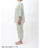 EP8074 Sleeve Long Cotton Willow Size M Wing/Wacoal Women's 3/4 Pajamas, Sleeves, 8/10 Length, 100% (Body), Fabric, Summer,