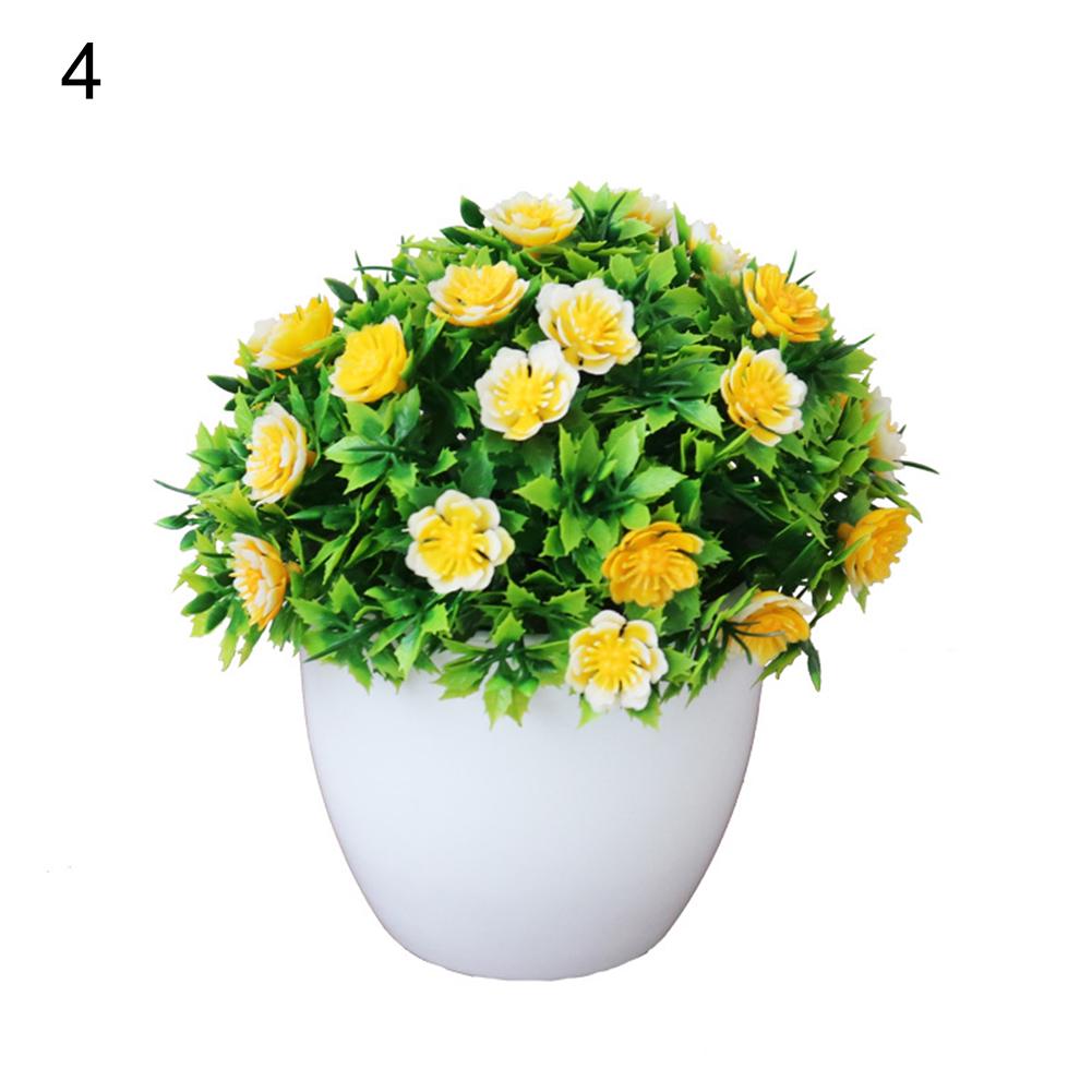 Home Decor Party Wedding Artificial Props 1pc Potted Flower Bonsai Stage Garden