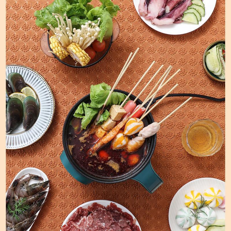 Electric Hot Pot Cooker Multicooker Hotpot Stew Heating Eggs Soup Pan Noodles Steamer Rice Cookers Cooking Pot EU Plug
