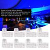 8pcs 5mm LED Strip Light Connectors 2 Pin L Shaped Connectors  Right Angle Connection