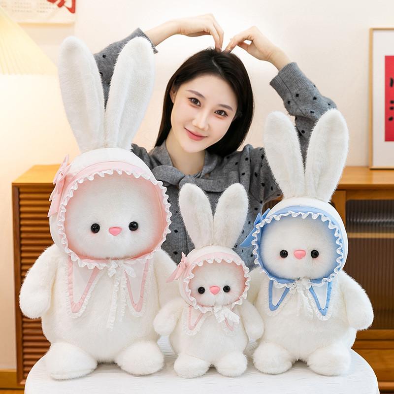 Plush Bunny Doll With Pp Cotton Filling For Kids And Babies