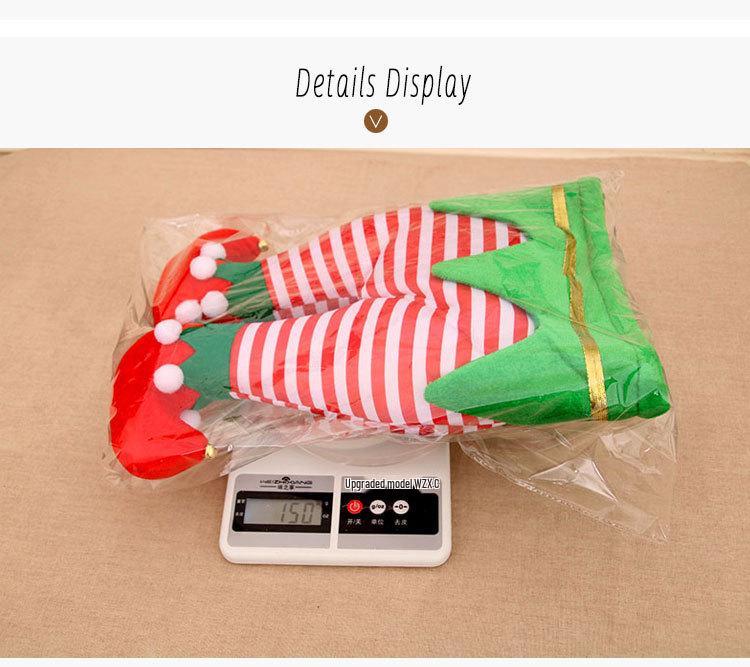 New Creative Christmas Elf Hat - Festive Clown Cap & Holiday Decoration