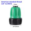 1/2" Soaker Pipe Garden Agriculture Irrigation System Drip Irrigation Fitting Root Watering Leakage Pipe Locked Valve Fitting