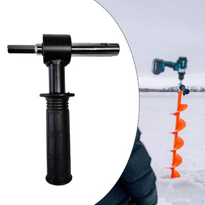 Ice Auger Drill Adapter for Conversion Replacement Sturdy Attachment Camping