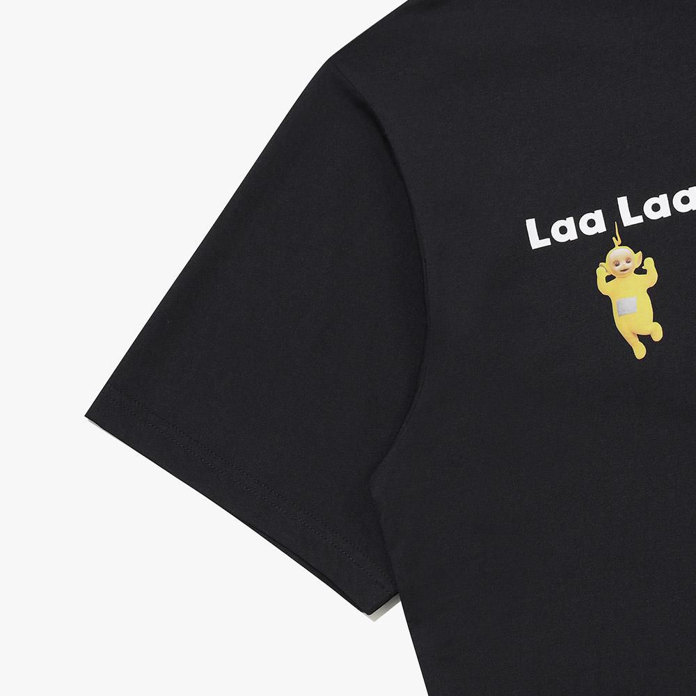 Diadora Teletubbies Quick-Dry Graphic Short Sleeve T-Shirt Black