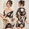 Sexy lingerie women's kimono lace-up sexy, seductive hot passion suit uniform