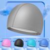 Unisex Swim Cap Long Short Hair Solid Color Swim Cap