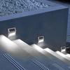 Solar Stainless Steel Outdoor Stair Light & Rainproof Wall/Fence Night Light