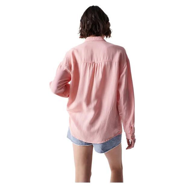 Salsa Jeans Lyocell рубашка с длинным рукавом