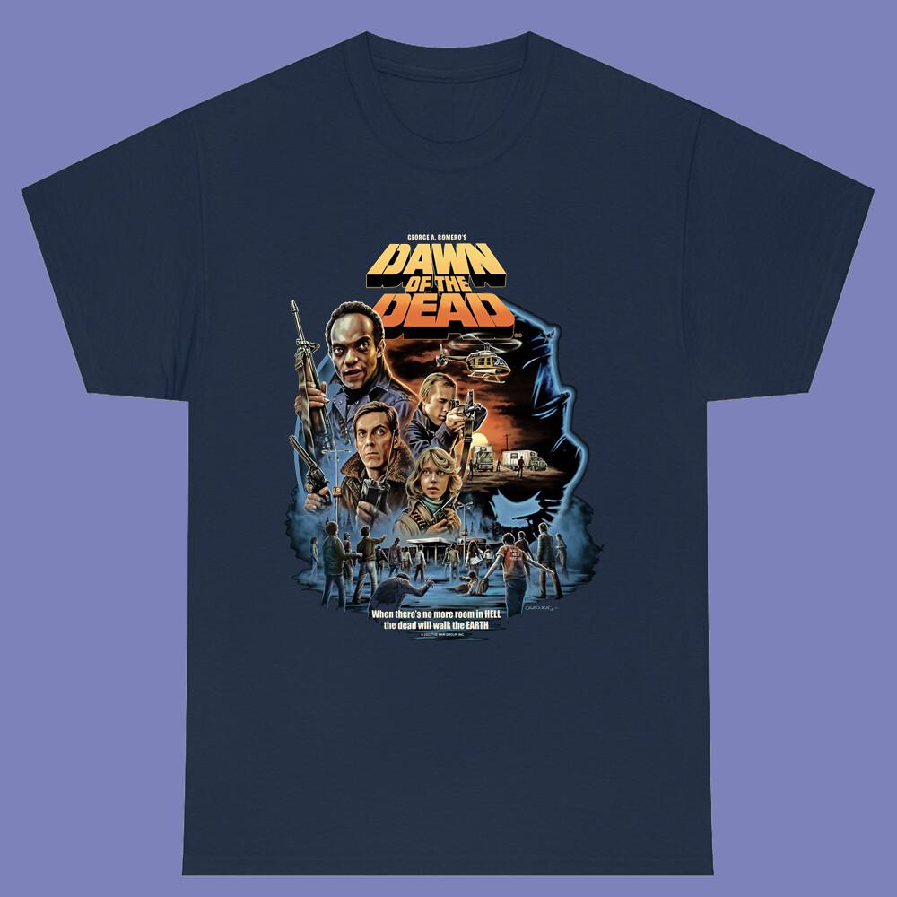 Dawn of The Dead Famous Horror Movie Men s Navy Size S-3XL S разноцветный