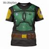 Darth Vader Cosplay Kostüm T-Shirt 3D Vollständig bedruckt Herren T-Shirt Neue Mode Kurzarm
