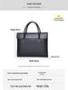 Versatile Large-Capacity PU Fabric Laptop Briefcase for Men and Women