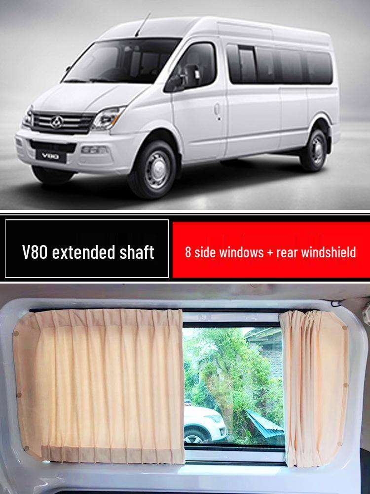 Ford Transit Tourneo Maxus V90 V80 Suede Sunshade Curtains