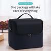 Large -capacity Multi-layer Professional Cosmetic Bag,portable Manicure Pattern Embroidery Makeup Toolbox, Jewelry, Necklace,ring,pendant Storage Box.