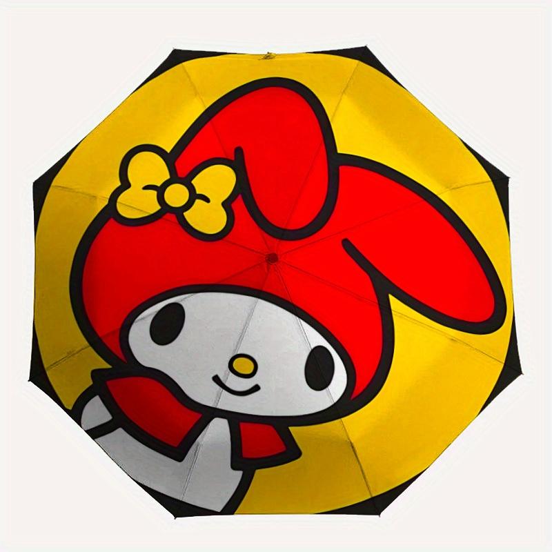 

1pc My Melody Auto Personality Umbrella 8-Bone Design Compact Gear for Outdoor Travel, Perfect Helloween Chrismas Gift for Friends or Family y25082914