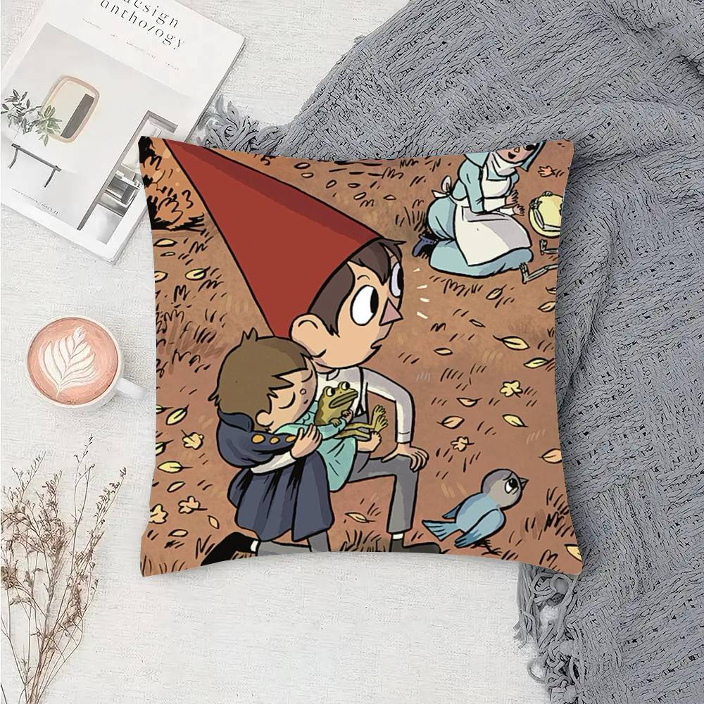 Over The G-Garden Wall Pillow Case Fashion Square Pillowcase Bedroom Sofa Room Ins Decoration Leisure