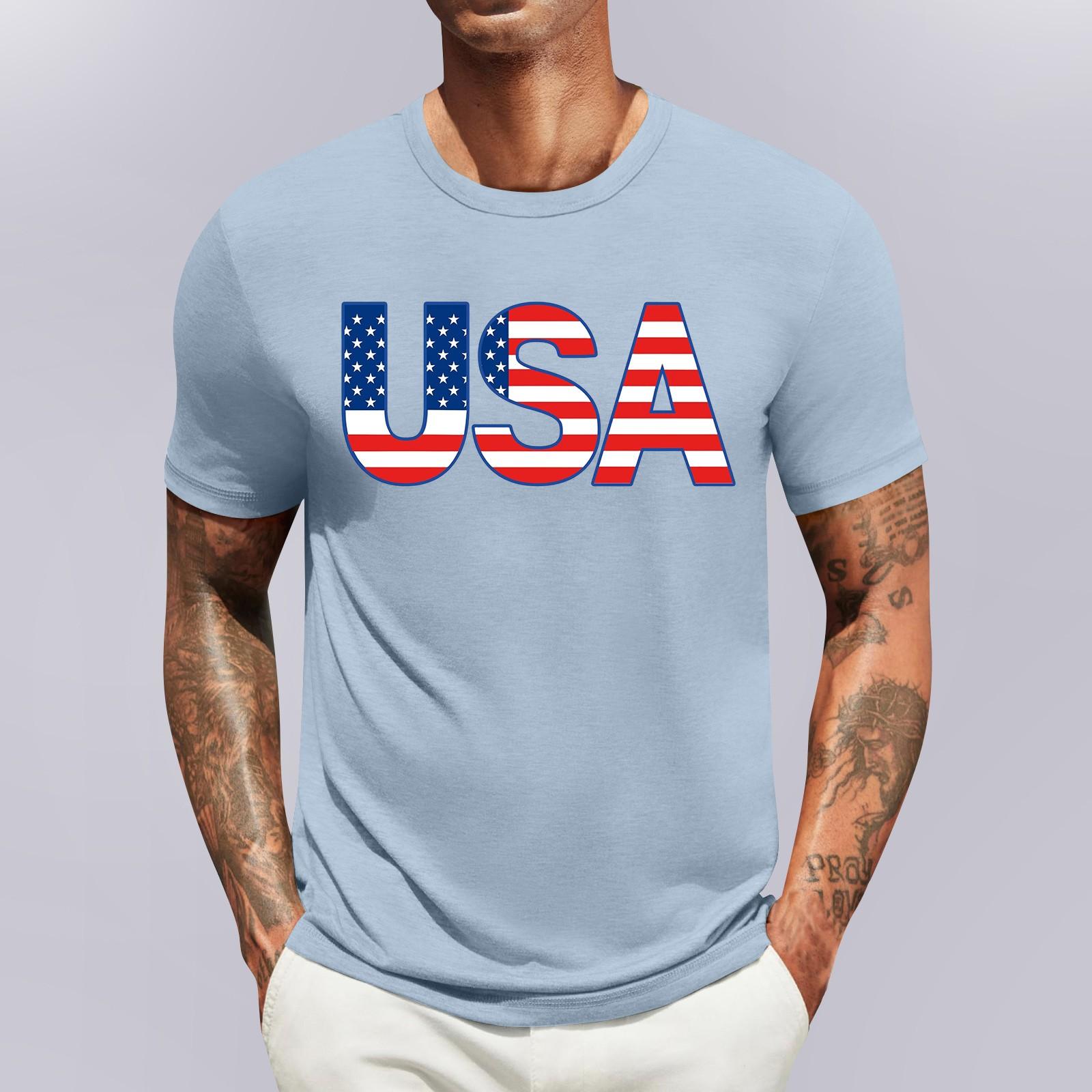 

Мужская повседневная мода, удобная кофта-свитшот с надписью «День независимости» L