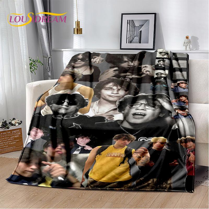 Divertente Coperta dei Tripletti Sturniolo, Matt, Chris, Nick, Morbida Coperta in Flanella per Casa, Camera da Letto, Letto, Divano, Picnic, Ufficio, Tempo Libero, Riposino