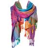 Fashion Women'S Silk Scarf Luxury Satin Shawl Wraps Pashmina Scarf Abaya