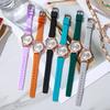 Versatile Trendy Silicone Women's Wristwatch with Small Dial Quartz Design for Live Broadcast Gifts