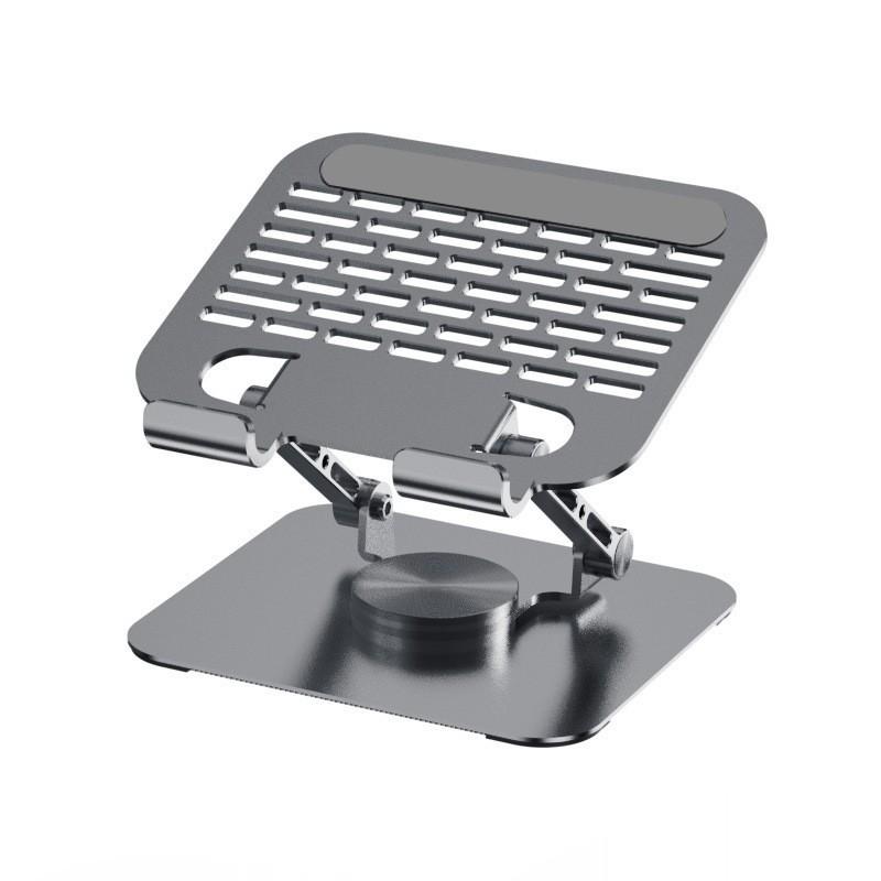 Universal Metal Foldable Desktop Stand for Phones & Tablets with Cooling Feature