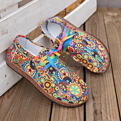 New Large-sized Round-toe Shoes with Soft Sole for Lazy Casual Women's Single Shoes