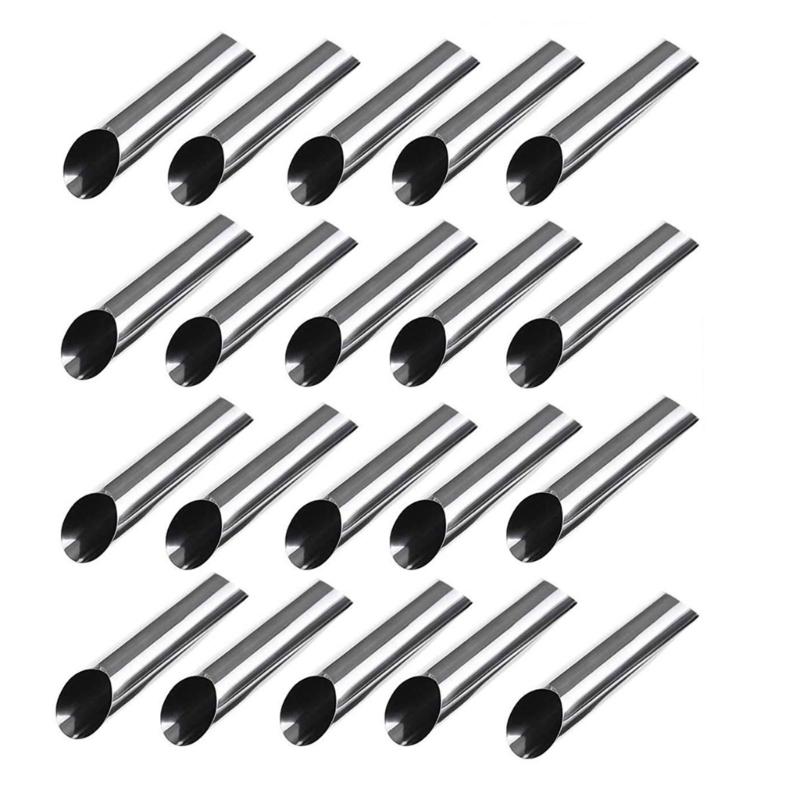 Convenient Croissants Making Mold Essential Cannoli Form Tube Cream Horn Moulds Kitchen Utensils for Cooking Lover