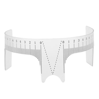 Professional Eyebrow Positioning Ruler Microblading Brow Shape Design Ruler Measure ToolA
