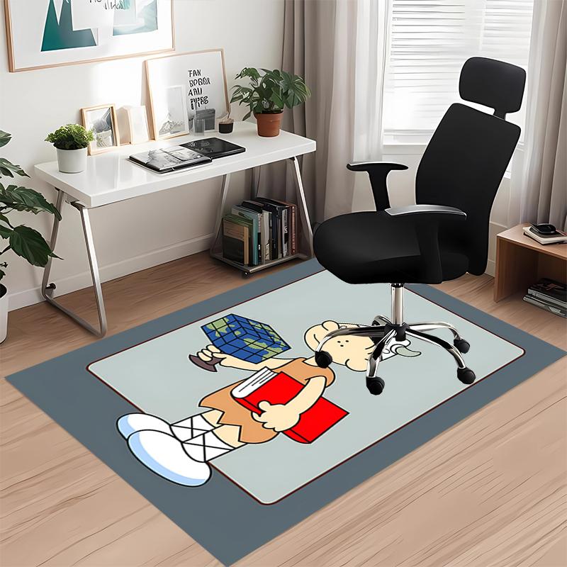 Grinch Printed Carpetrugfor Office Chair Living Room Bedroom Kitchen Room Decor Gifts