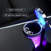 Car Ashtrays with LED Lights - Colorful Ventilated Sealed Interior Decoration