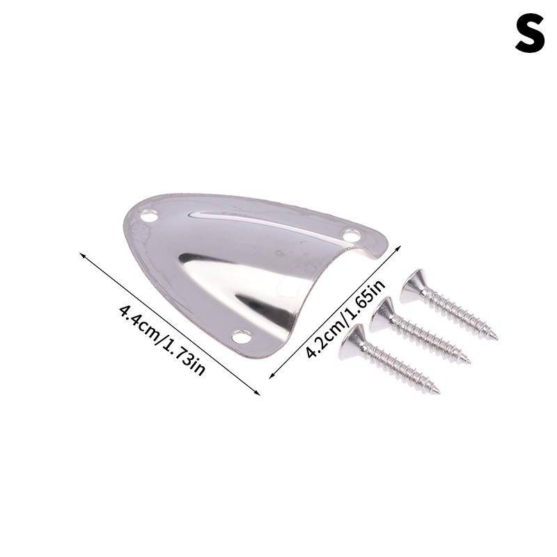 

L/S Stainless Steel Clam Clamshell Cover With 3 Screws Marine Hardware Clam Shell Cover Uv-Proof Vent Yacht Accessories S