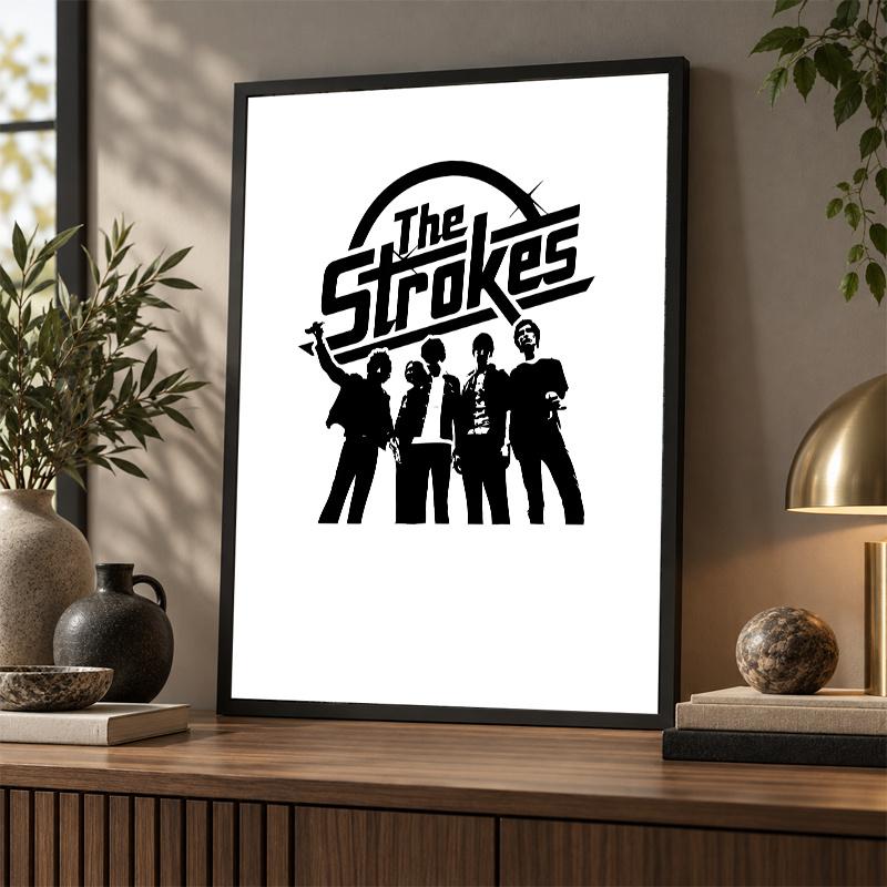 The Strokes Diamond Painting Kit 5D Full Drill DIY Diamond Mosaic Wall Art Home Decor