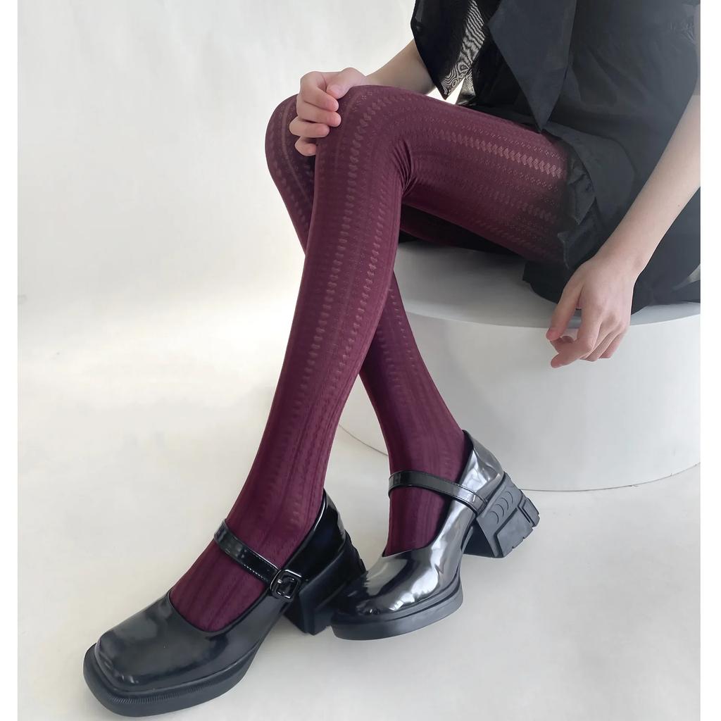 Spring Autumn Winter Leggings New Solid Color Retro Super Stretch Tights Stockings Women Stockings Sexy Slim Pantyhose