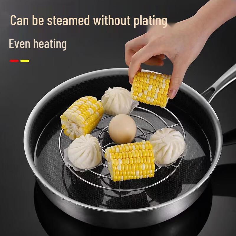 Stainless Steel Tripod Steamer Rack - 2 Pack
