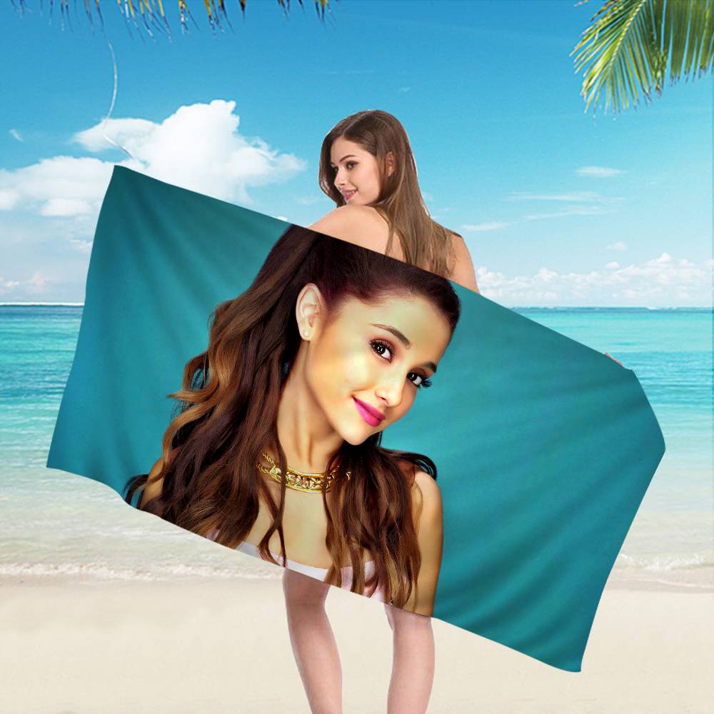 Singer A-Arianas G-Grandes Microfiber Beach Towel Absorbent Quick dry Soft Yoga Swimming Resort Mountain Climbing Towel